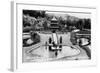 Hollywood, California - Bernheimer Residence, Sacred Bridge and Pogoda of Nara Photo-Lantern Press-Framed Art Print