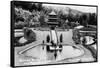 Hollywood, California - Bernheimer Residence, Sacred Bridge and Pogoda of Nara Photo-Lantern Press-Framed Stretched Canvas