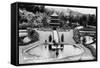 Hollywood, California - Bernheimer Residence, Sacred Bridge and Pogoda of Nara Photo-Lantern Press-Framed Stretched Canvas