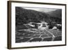 Hollywood, California Hollywood Bowl View Photograph - Hollywood, CA-Lantern Press-Framed Art Print