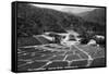 Hollywood, California Hollywood Bowl View Photograph - Hollywood, CA-Lantern Press-Framed Stretched Canvas