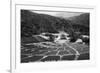 Hollywood, California Hollywood Bowl View Photograph - Hollywood, CA-Lantern Press-Framed Art Print