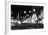 Hollywood, California - Santa Claus Lane Parade on Hollywood Blvd-Lantern Press-Framed Art Print