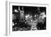 Hollywood, California - Santa Claus Lane Parade on Hollywood Blvd-Lantern Press-Framed Art Print