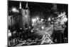 Hollywood, California - Santa Claus Lane Parade on Hollywood Blvd-Lantern Press-Mounted Art Print