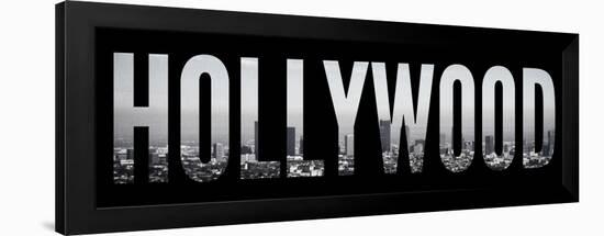 Hollywood Cityscape-Emily Navas-Framed Art Print