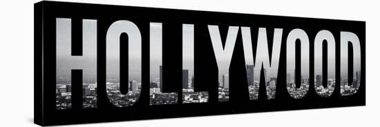 Hollywood Cityscape-Emily Navas-Stretched Canvas