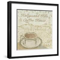 Hollywood Coffee House-Erin Clark-Framed Giclee Print