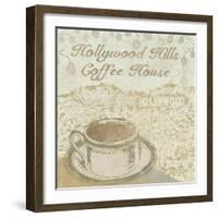 Hollywood Coffee House-Erin Clark-Framed Giclee Print