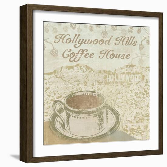 Hollywood Coffee House-Erin Clark-Framed Giclee Print