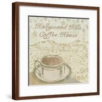 Hollywood Coffee House-Erin Clark-Framed Giclee Print