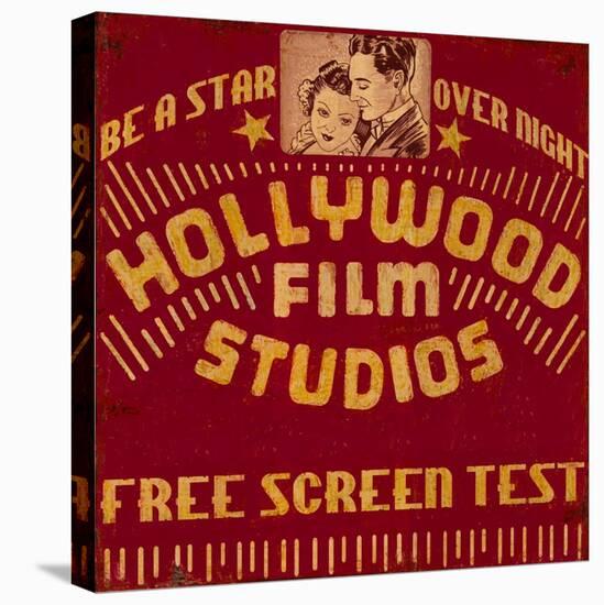Hollywood Film Studios-Bruce Jope-Stretched Canvas