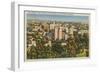 Hollywood from the Hills-null-Framed Premium Giclee Print