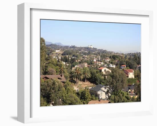 Hollywood Hills, Hollywood, Los Angeles, California, United States of America, North America-Wendy Connett-Framed Photographic Print