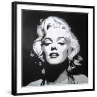 Hollywood icon-Abstract Graffiti-Framed Giclee Print