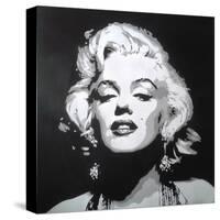 Hollywood icon-Abstract Graffiti-Stretched Canvas