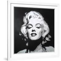 Hollywood icon-Abstract Graffiti-Framed Giclee Print