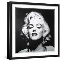 Hollywood icon-Abstract Graffiti-Framed Giclee Print