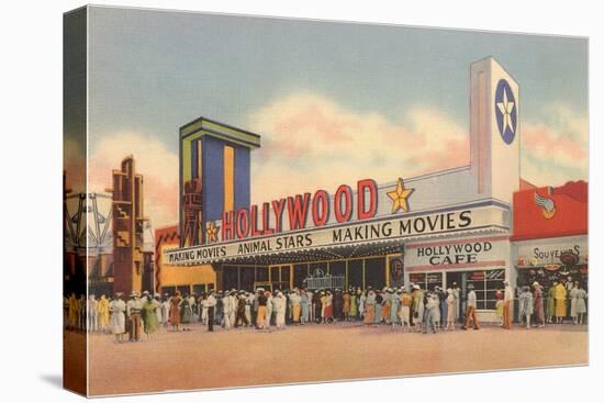 Hollywood Movie Theater, Los Angeles, California-null-Stretched Canvas