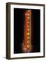 "Hollywood" neon sign at the Hollywood Theater in Los Angeles, California-null-Framed Photographic Print