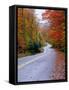 Hollywood Rd at Route 28, Adirondack Mountains, NY-Jim Schwabel-Framed Stretched Canvas