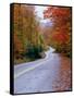 Hollywood Rd at Route 28, Adirondack Mountains, NY-Jim Schwabel-Framed Stretched Canvas