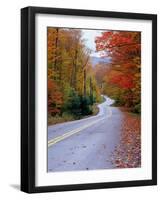 Hollywood Rd at Route 28, Adirondack Mountains, NY-Jim Schwabel-Framed Photographic Print