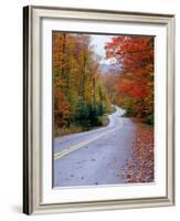 Hollywood Rd at Route 28, Adirondack Mountains, NY-Jim Schwabel-Framed Photographic Print