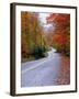 Hollywood Rd at Route 28, Adirondack Mountains, NY-Jim Schwabel-Framed Photographic Print