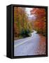 Hollywood Rd at Route 28, Adirondack Mountains, NY-Jim Schwabel-Framed Stretched Canvas