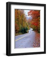 Hollywood Rd at Route 28, Adirondack Mountains, NY-Jim Schwabel-Framed Premium Photographic Print