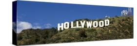 Hollywood Sign at Hollywood Hills, Los Angeles, California, USA-null-Stretched Canvas