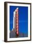 "Hollywood" sign at the Hollywood Theater in Los Angeles, California-null-Framed Premium Photographic Print