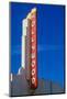 "Hollywood" sign at the Hollywood Theater in Los Angeles, California-null-Mounted Photographic Print