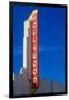 "Hollywood" sign at the Hollywood Theater in Los Angeles, California-null-Framed Photographic Print