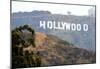 Hollywood Sign (Front) Art Poster Print-null-Mounted Poster