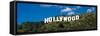 Hollywood sign Hollwood CA USA-null-Framed Stretched Canvas