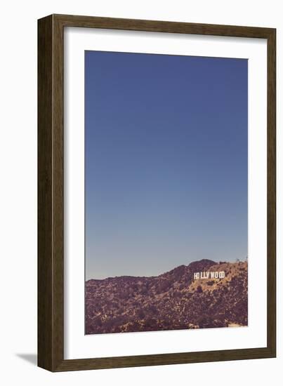 Hollywood Sign, Los Angeles, CA, USA: Famous Hollywood Sign Viewed From The Griffith Observatory-Axel Brunst-Framed Photographic Print