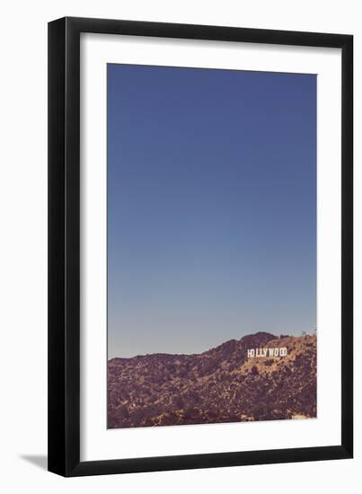 Hollywood Sign, Los Angeles, CA, USA: Famous Hollywood Sign Viewed From The Griffith Observatory-Axel Brunst-Framed Photographic Print