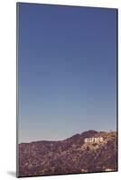 Hollywood Sign, Los Angeles, CA, USA: Famous Hollywood Sign Viewed From The Griffith Observatory-Axel Brunst-Mounted Photographic Print