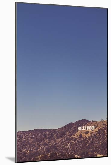 Hollywood Sign, Los Angeles, CA, USA: Famous Hollywood Sign Viewed From The Griffith Observatory-Axel Brunst-Mounted Photographic Print