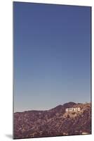 Hollywood Sign, Los Angeles, CA, USA: Famous Hollywood Sign Viewed From The Griffith Observatory-Axel Brunst-Mounted Photographic Print