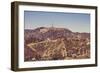 Hollywood Sign, Los Angeles, CA, USA: Famous Hollywood Sign Viewed From The Griffith Observatory-Axel Brunst-Framed Photographic Print