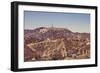 Hollywood Sign, Los Angeles, CA, USA: Famous Hollywood Sign Viewed From The Griffith Observatory-Axel Brunst-Framed Photographic Print