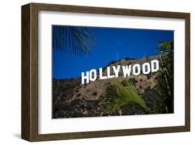 Hollywood Sign Los Angeles-null-Framed Art Print