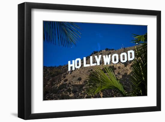 Hollywood Sign Los Angeles-null-Framed Art Print