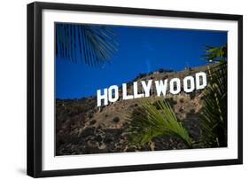 Hollywood Sign Los Angeles-null-Framed Art Print