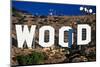 "Hollywood" sign on the hillsides of Hollywood, Los Angeles, California-null-Mounted Photographic Print