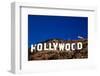 "Hollywood" sign on the hillsides of Hollywood, Los Angeles, California-null-Framed Photographic Print