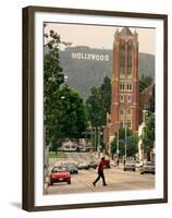 Hollywood Sign-Mark J. Terrill-Framed Premium Photographic Print